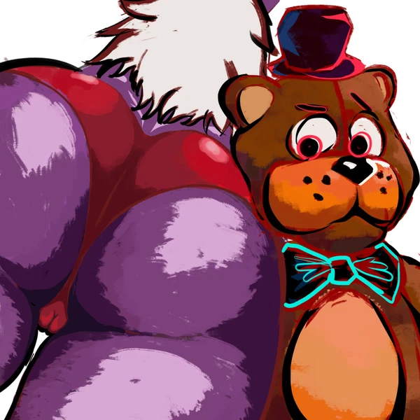 Freddy (Fnaf), Roxanne Wolf (Five Nights At Freddy's, Five Nights At Freddy's: Security Breach) Created By Profanus, Sekhoros