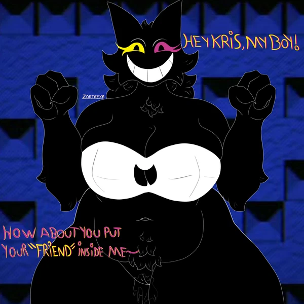 Friend (Deltarune) (Deltarune, Friend Inside Me) Created By Zortrex