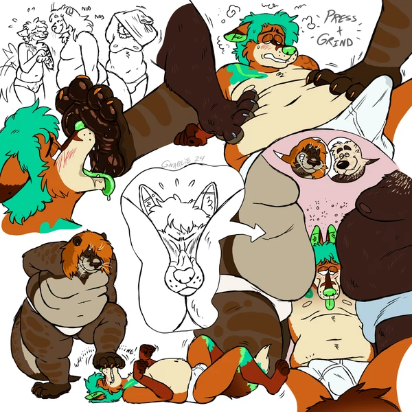 Grasssfox, Kedgeree Otter (Mythology) Created By Gnarly-Gnasties