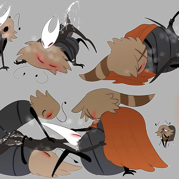 Grishkin (Hollow Knight: Silksong), Hornet (Hollow Knight), Kratt (Hollow Knight: Silksong) (Hollow Knight: Silksong, Hollow Knight (Franchise)) Created By Zevinhalt