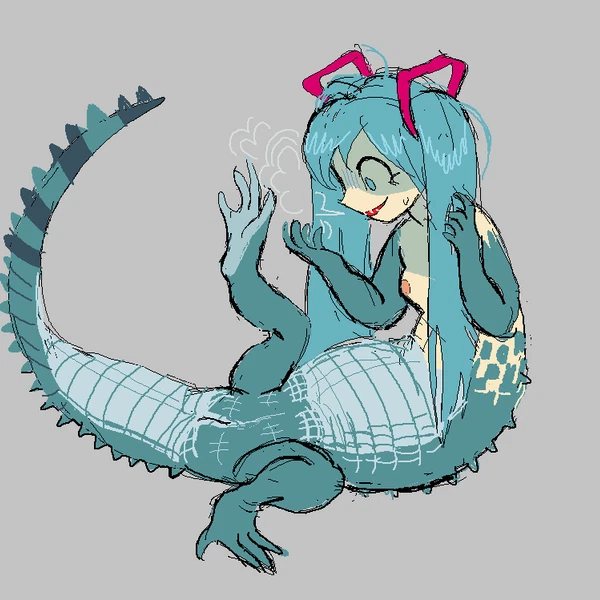 Hatsune Miku (Vocaloid, Yamaha Corporation) Created By Worm (Artist)