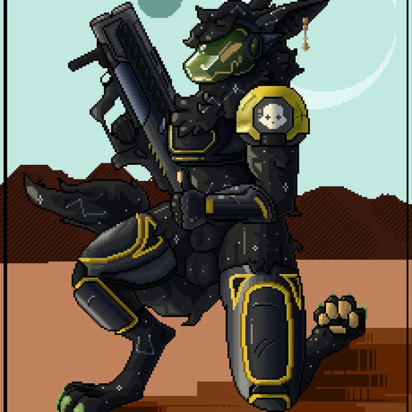 Helldiver (Helldivers) Created By Dither Rat