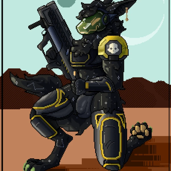 Helldiver (Helldivers) Created By Dither Rat