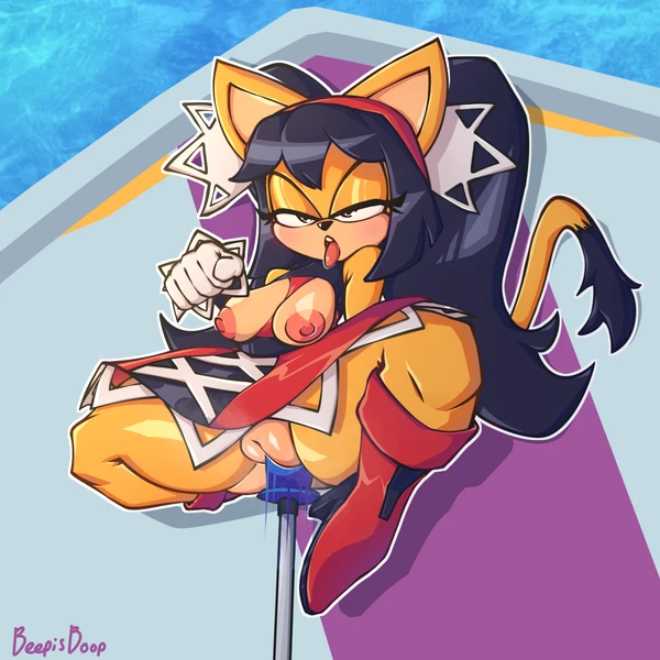 Honey The Cat (Sega, Sonic The Fighters) Created By Beepisboop