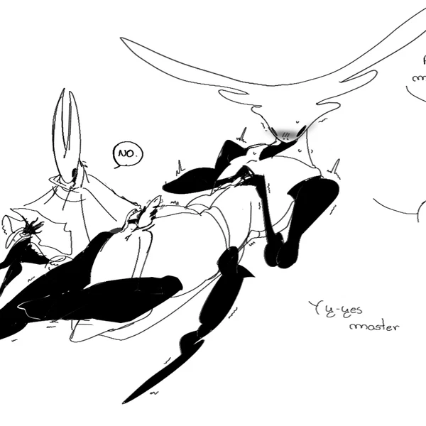 Hornet (Hollow Knight), Styx (Hollow Knight: Silksong) (Hollow Knight (Franchise), Team Cherry) Created By Meauwuuwu