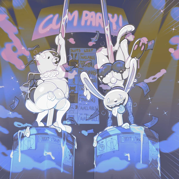 Iggy (Jjba), Jevil (Deltarune), Max (Sam And Max) (Animal Crossing, Atlus) Created By Submarine Screw