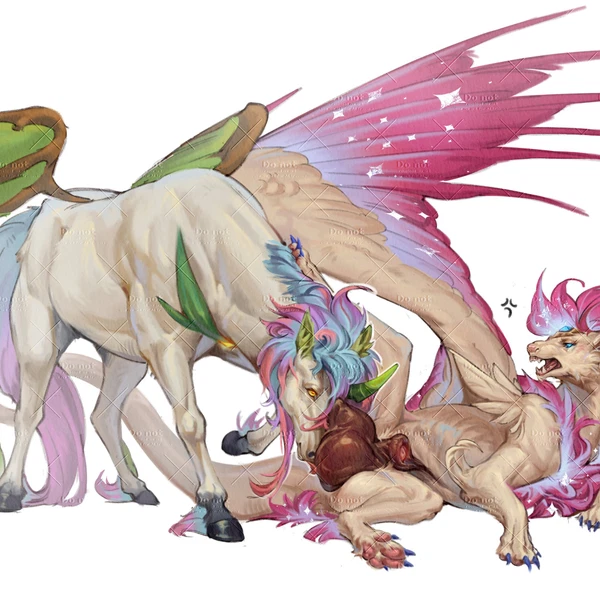 Iris (Roco Kingdom), Leo (Roco Kingdom) (Mythology, Roco Kingdom) Created By Luminhuang