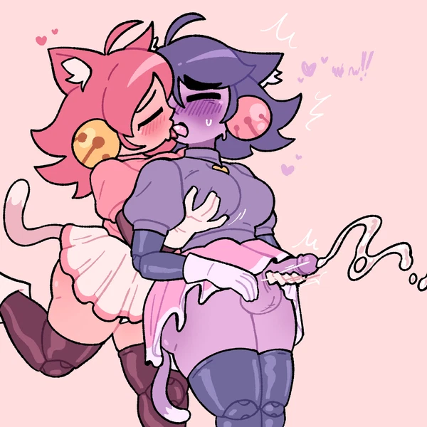 Irritable Ghost (Deltarune), Mew Mew (Undertale), Pink (Deltarune) (Deltarune, Undertale (Series)) Created By Edith Is Dead