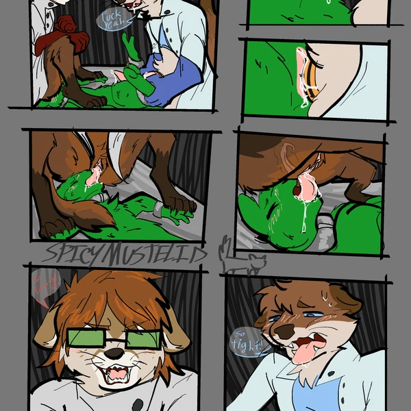 Jameson, Spice, Tuft (Character) (Rain World, Videocult) Created By Spicymustelid