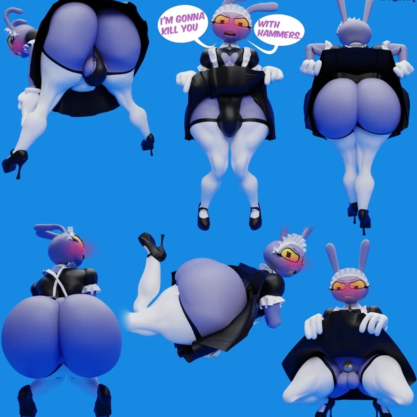 Jax (Tadc) (Glitch Productions, The Amazing Digital Circus) Created By Camseven