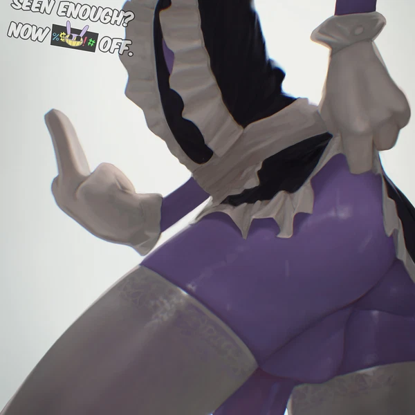 Jax (Tadc) (Glitch Productions, The Amazing Digital Circus) Created By Solomonbnuy
