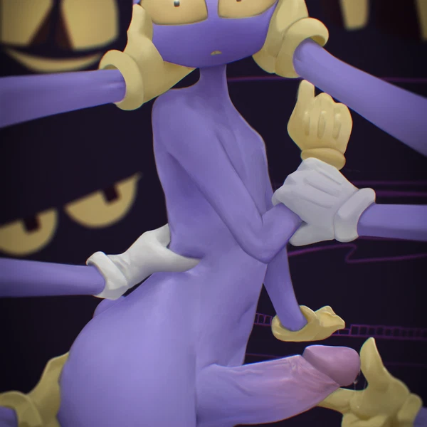 Jax (Tadc) (Glitch Productions, The Amazing Digital Circus) Created By Solomonbnuy