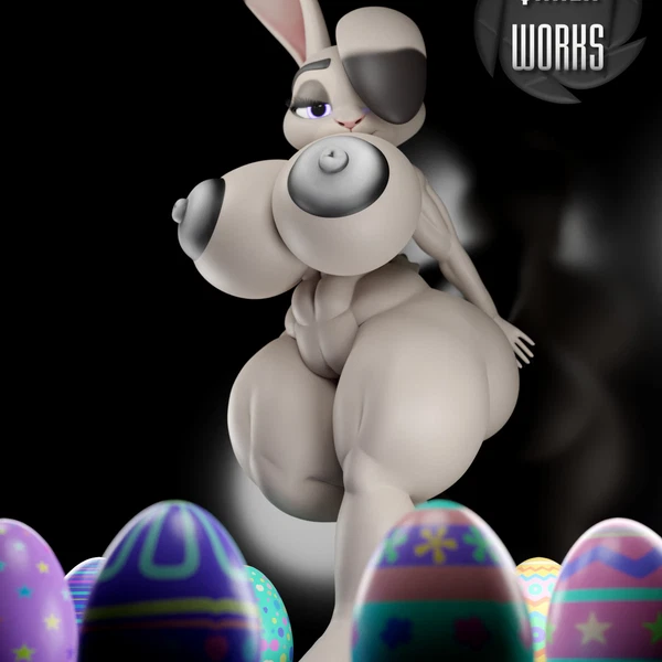 Judy Hopps (Disney, Easter) Created By Qhalaworks