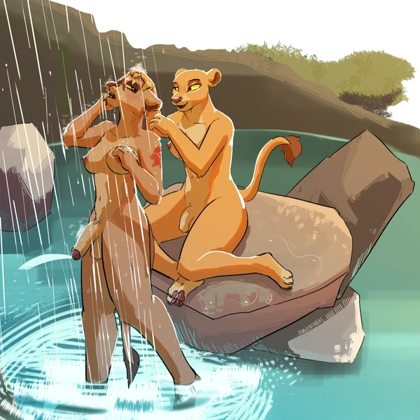 Kiara (The Lion King), Vitani (The Lion King) (Disney, The Lion King) Created By Pimientanas