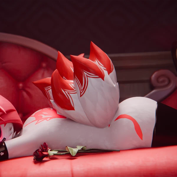 Kimiko Five-Tails (Epic Games, Fortnite) Created By Shachath3d
