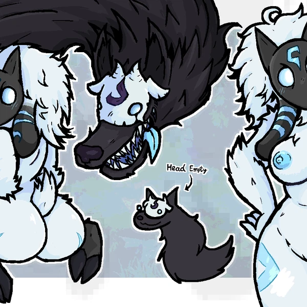 Kindred (Lol) (League Of Legends, Riot Games) Created By Ezik