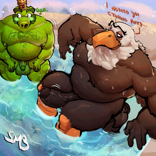 King Leonard Mudbeard, Mighty Eagle (Angry Birds, Rovio Entertainment) Created By Smbrick