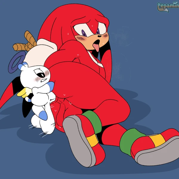 Knuckles The Echidna (Sega, Sonic The Hedgehog (Series)) Created By Pepamintop