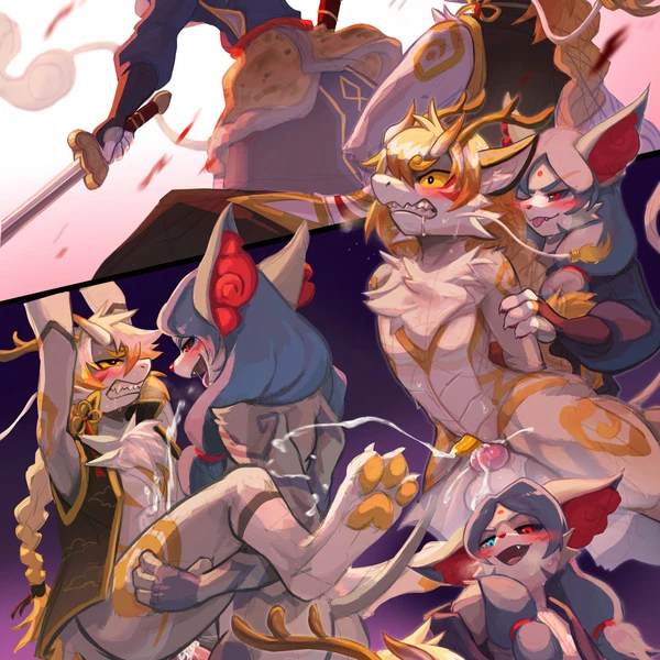 Kong Ju, Xiao Wang (Mythology) Created By Tenebscuro
