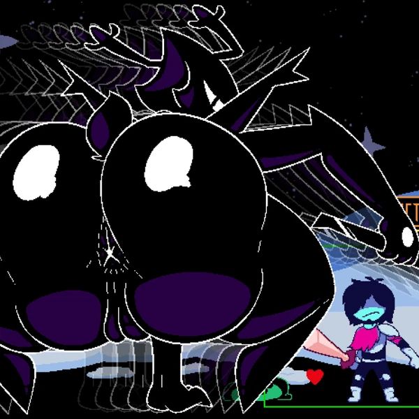 Kris Dreemurr, Roaring Knight, Susie (Deltarune) (Deltarune, Undertale (Series)) Created By Luanctoons