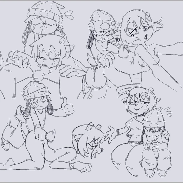 Lammy Lamb, Parappa (Parappa The Rapper, Sony Corporation) Created By Midnightstep