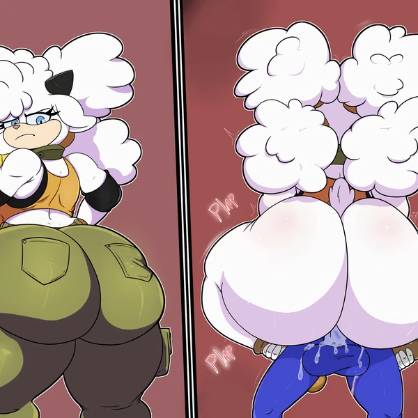 Lanolin The Sheep (Sonic), Sonic The Hedgehog (Idw Publishing, Sega) Created By Dianilane