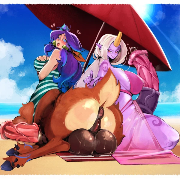 Lillia (Lol), Soraka (League Of Legends, Riot Games) Created By Twenty 2