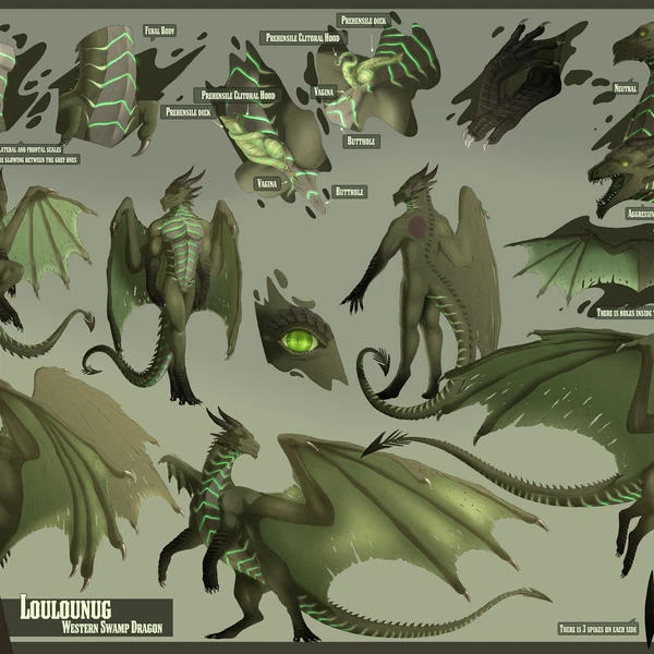 Loulounug (European Mythology, Mythology) Created By Dragodi