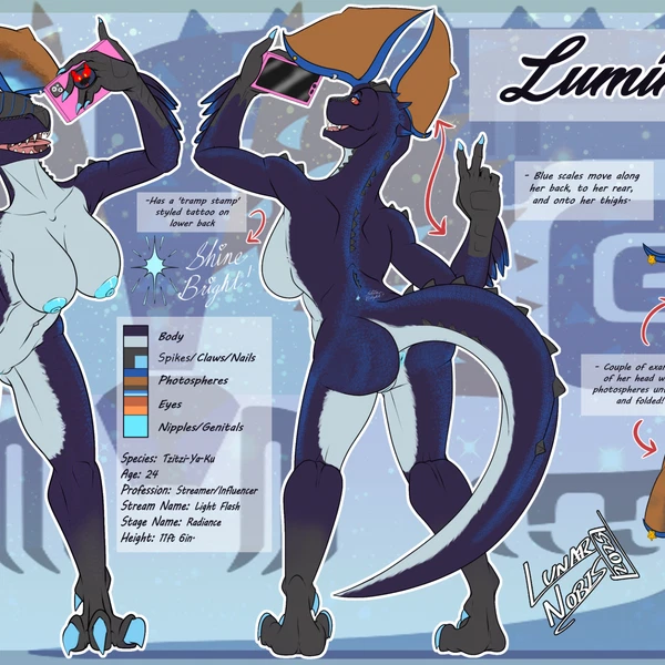 Luminosity (Doryu) (Capcom, Monster Hunter) Created By Lunarnobis