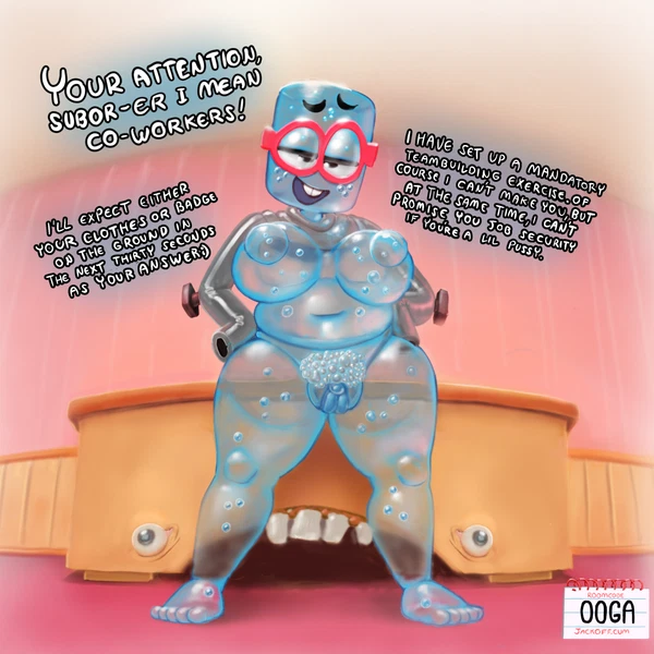 M. Bubbles (Jackbox Games, Job Job) Created By Oogabutt