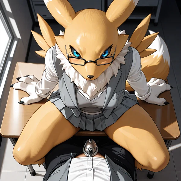 Maggie May (Chastity Coyote), Phil (Chastity Coyote) (Bandai Namco, Digimon) Created By Chastitycoyote