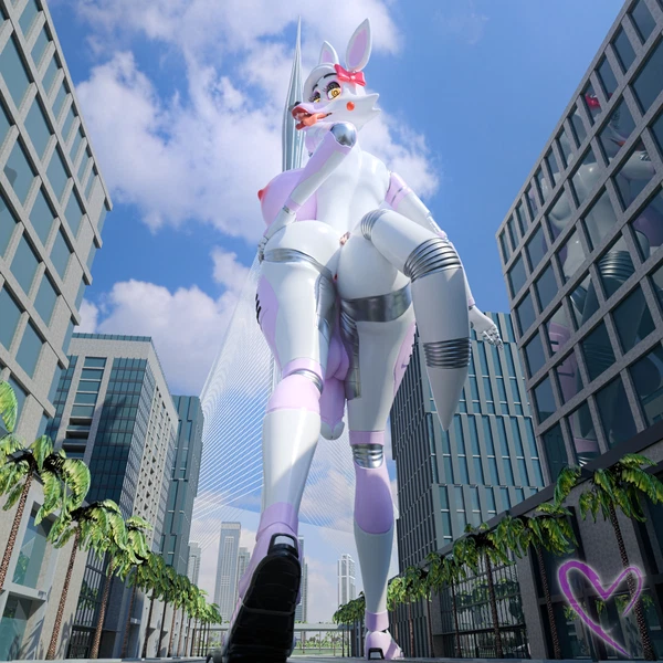 Mangle (Fnaf) (Five Nights At Freddy's, Five Nights At Freddy's 2) Created By Anonymousfm
