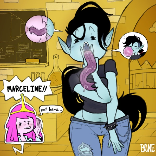 Marceline Abadeer, Princess Bubblegum (Adventure Time, Cartoon Network) Created By Thebonezonedeluxe