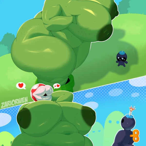 Mario Bros, Nintendo Created By Zariorwen