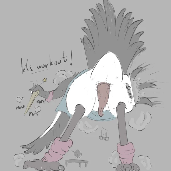 Master Crane (Dreamworks, Kung Fu Panda) Created By Alleydraws