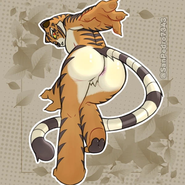 Master Tigress (Dreamworks, Kung Fu Panda) Created By Sanpedro7343