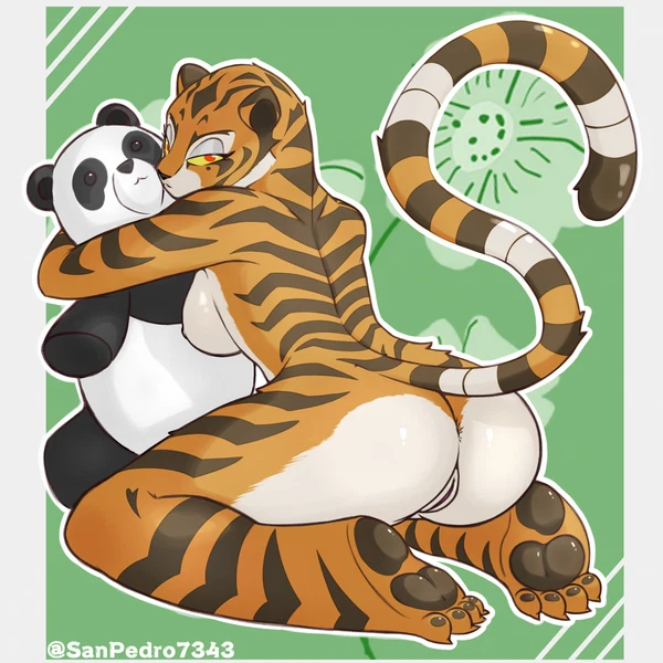 Master Tigress (Dreamworks, Kung Fu Panda) Created By Sanpedro7343