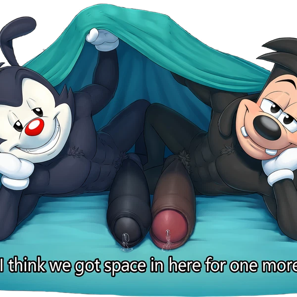 Max Goof, Yakko Warner (Animaniacs, Disney) Created By Boxen549