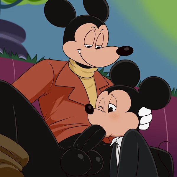 Mickey Mouse, Mortimer Mouse (Disney) Created By Lonbluewolf
