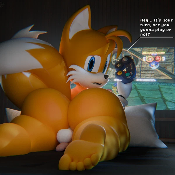 Miles Prower (Gamecube, Nintendo) Created By Melongoat3d