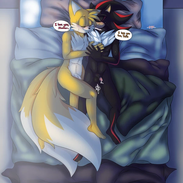 Miles Prower, Shadow The Hedgehog (Sega, Sonic The Hedgehog (Series)) Created By Vellvetfoxie