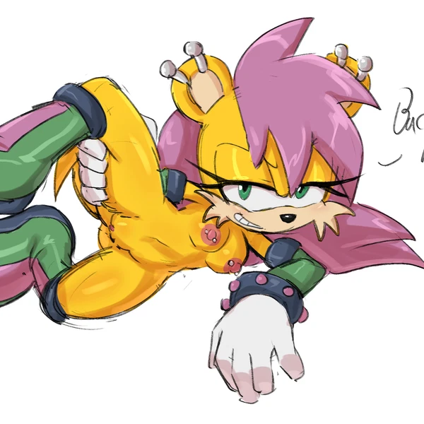 Mina Mongoose (Archie Comics, Sega) Created By Guillion