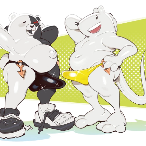Monokuma, Principal Nezu (Crocs, Danganronpa) Created By Submarine Screw