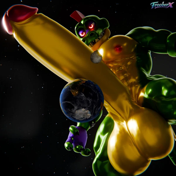 Montgomery Gator (Five Nights At Freddy's, Five Nights At Freddy's: Security Breach) Created By Frooberx