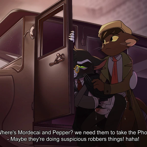 Mordecai Heller, Reuben Pepper (Lackadaisy) Created By Mawile123