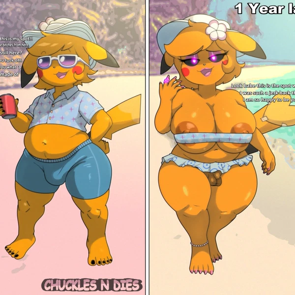 Mr. Windychu (Nintendo, Pokemon) Created By Donnitro72