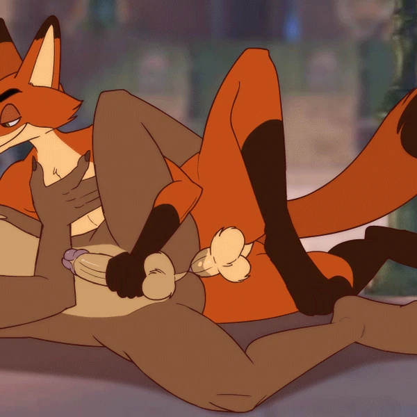 Mr. Wolf (The Bad Guys), Nick Wilde (Disney, Dreamworks) Created By Bikomation