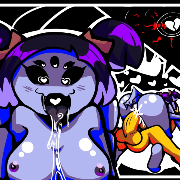 Muffet (Undertale, Undertale (Series)) Created By Saltiest