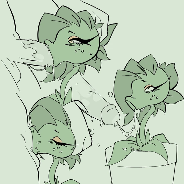 Peablaze (Electronic Arts, Plants Vs. Zombies) Created By Whalle