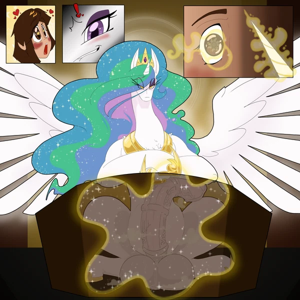 Princess Celestia (Mlp) (Friendship Is Magic, Hasbro) Created By Sanyo2100
